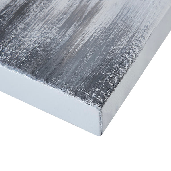 English Elm Heavily Embellished Madison Park Glimmer 2-Piece Canvas Wall Art Set with Metallic Texture and Sparkle Grey 37 L x 6 W x 18 H B03598856