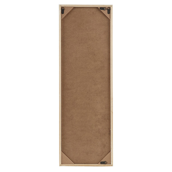 English Elm Laser Cut Tree Framed Panel Wall Decor by Madison Park – Laurel Branches Botanical Art with Whitewashed Fir Frame, 12x36" Natural 38.98 L x 1.97 W x 15.35 H B03598803