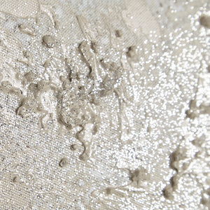 English Elm Hand Radiant Flatland Embellished Glitter 2-Piece Canvas Wall Art Set, Blue-Neutral Abstract Glam B03598848