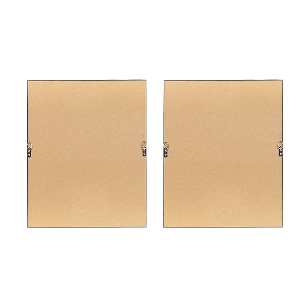 English Elm Sketch Feminine Figures 2-Piece Framed Glass & Matted Wall Art Set by Elise Green — Elegant 17x21" décor with bold black frames for modern sophistication B03598880