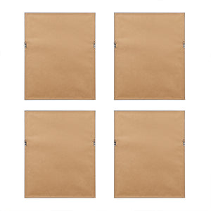 English Elm 4-piece Martha Stewart Herbal Botany Framed Canvas Wall Art Set – Floral Linen Prints, Cottage Green Taupe Elegance B03599414