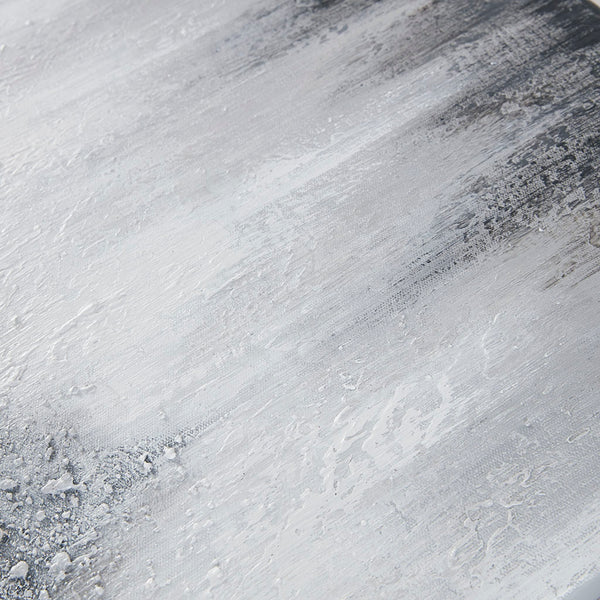 English Elm Heavily Embellished Madison Park Glimmer 2-Piece Canvas Wall Art Set with Metallic Texture and Sparkle Grey 37 L x 6 W x 18 H B03598856