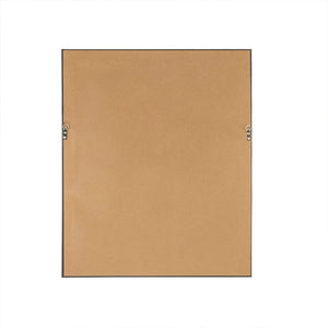 English Elm Grey Grey Rock Garden Gel Coat Framed Canvas 2 Piece Set — Modern Abstract Geometric Wall Art with Glossy Protective Finish B035100374