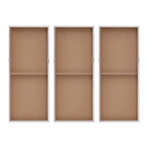 English Elm Heavily Embellished Madison Park Glimmer 2-Piece Canvas Wall Art Set with Metallic Texture and Sparkle Grey 37 L x 6 W x 18 H B03598856