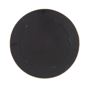 English Elm Natural Jute Rope Round Wall Mirror 26" – Madison Park Cove Coastal Textured Hanging Mirror, 18"glass B03598875