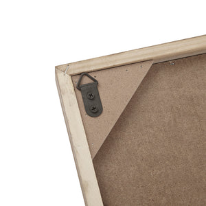 English Elm Laser Cut Tree Framed Panel Wall Decor by Madison Park – Laurel Branches Botanical Art with Whitewashed Fir Frame, 12x36" Natural 38.98 L x 1.97 W x 15.35 H B03598803