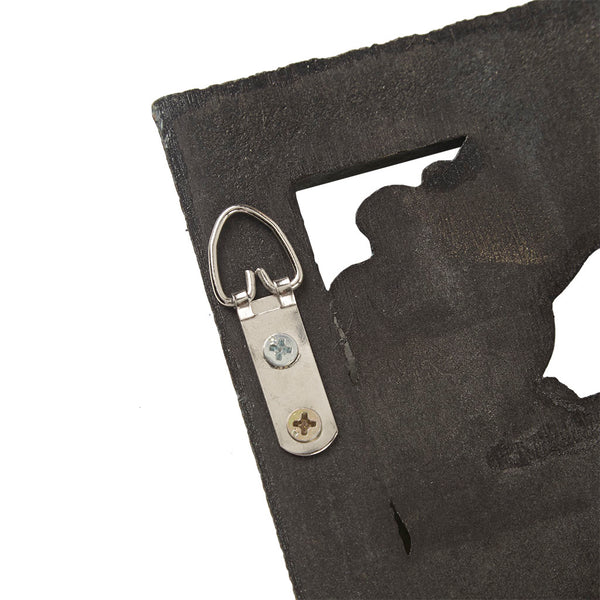 English Elm Distressed Carved Botanical Wall Panels Set – Textured MDF Relief Art with Antique Silver-Bronze Luster, Ready-to-Hang Antique Blue 33.46 L x 18.89 W x 4.72 H B03598797