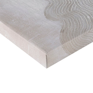 English Elm Hand Embellished Neutral Abstract 5-Piece Gallery Canvas Set with Glitz Texture, Easy Hang Decor B03598860