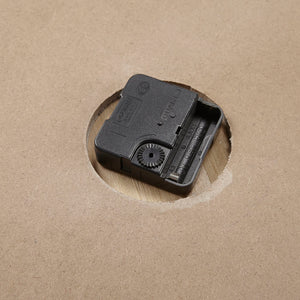 English Elm 23.6" Mason Wood Wall Clock - 23.6" Rustic Grey Metal Frame, Roman Numerals, Large Farmhouse Decor B03598870