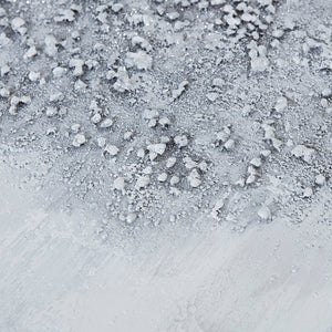 English Elm Heavily Embellished Madison Park Glimmer 2-Piece Canvas Wall Art Set with Metallic Texture and Sparkle Grey 37 L x 6 W x 18 H B03598856