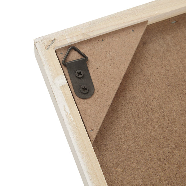 English Elm Laser Cut Tree Framed Panel Wall Decor by Madison Park – Laurel Branches Botanical Art with Whitewashed Fir Frame, 12x36" Grey 38.98 L x 1.97 W x 15.35 H B03598802