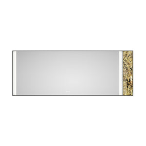 English Elm 96x36 Inch Backlit Bathroom Wall Mirror Anti-fog Led Vanity with Touch Control W1272103535