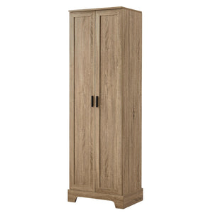 English Elm Storage Cabinet Freestanding Mdf Two Door Adjustable Shelving for Home Office Bath N725P331419D