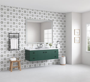 English Elm 60in. Led Bathroom Wall Mirror with Anti-fog Three Color Temps and Touch Control W1272P144854