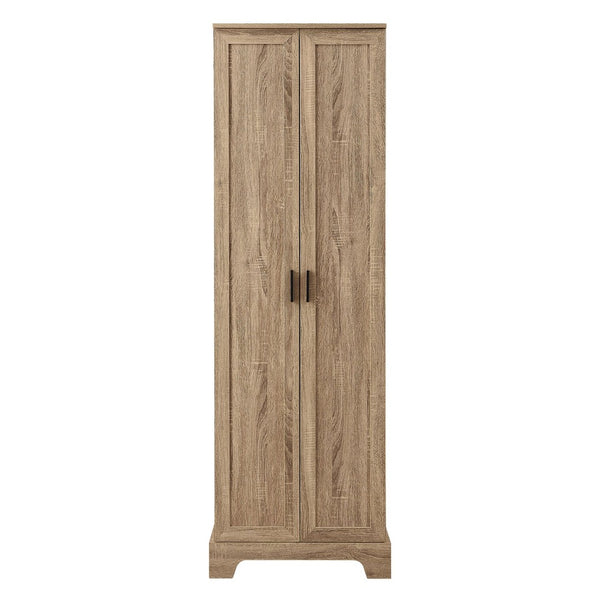 English Elm Storage Cabinet Freestanding Mdf Two Door Adjustable Shelving for Home Office Bath N725P331419D