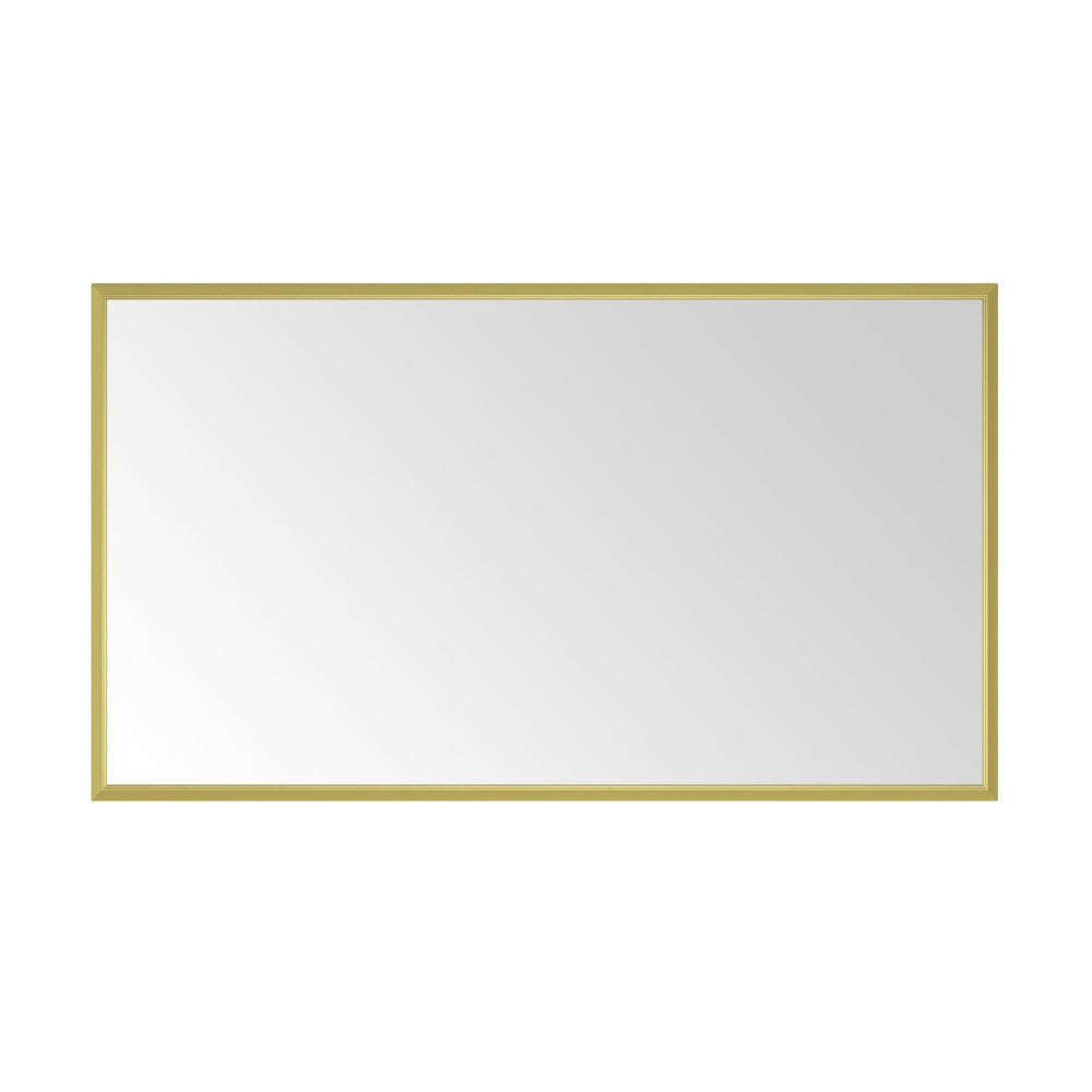 English Elm 96in. Wide Aluminum Alloy Rectangle Vanity Mirror Farmhouse Bathroom Hd Float Glass W1272115339