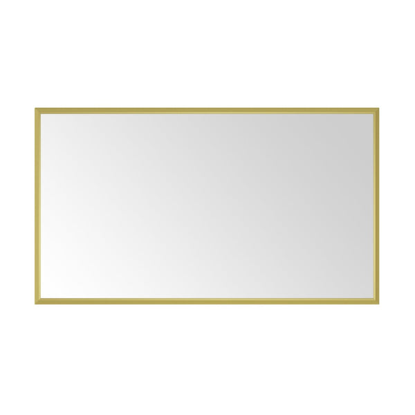 English Elm 96in. Wide Aluminum Alloy Rectangle Vanity Mirror Farmhouse Bathroom Hd Float Glass W1272115339
