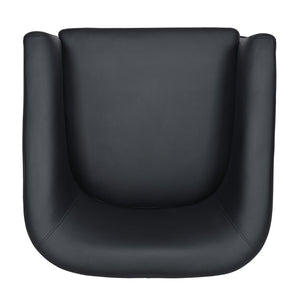 English Elm 27.36" Velvet Swivel Accent Chair with 360 Degree Base for Living Room or Bedroom W680105121