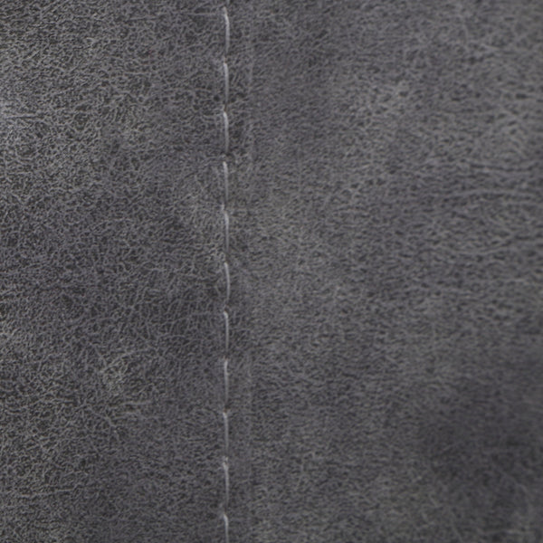 English Elm Steve Silver - Transitional Morrison Power Reclining Sofa in Grey Faux-Suede with USB, Power Headrest & Footrest, Durable Build B081109522