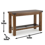 English Elm Steve Silver - Hailee Sofa Table