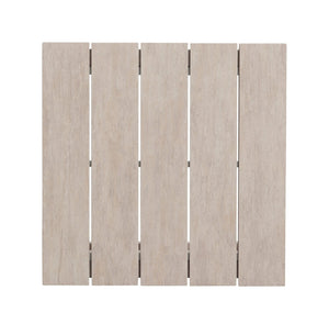 English Elm Steve Silver - Durable Outdoor End Table - Weather-Resistant Aluminum, Coastal Style, Adjustable Levelers, Low-Maintenance B081110057-GIGA