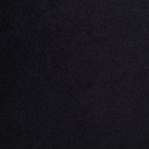 English Elm Contemporary Velvet Upholstered Dining Chair with Steel Frame, Rounded Back Comfort for Home Black W395103721