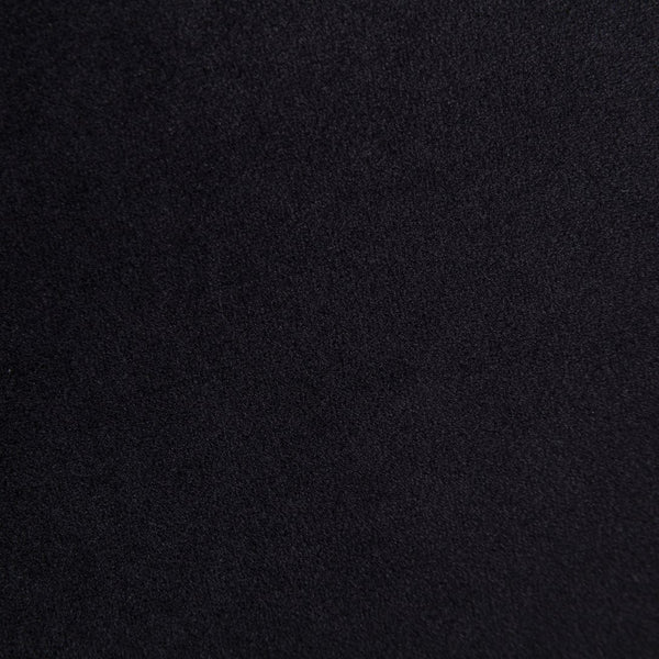 English Elm Contemporary Velvet Upholstered Dining Chair with Steel Frame, Rounded Back Comfort for Home Black W395103721