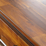 Steve Silver Abaco Cocktail Table with Storage Drawers in Cordovan Cherry Finish - 50