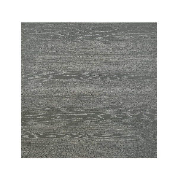 English Elm 5-Piece Lowell Counter Height Dining Set in Weathered Gray & White with Light Gray Fabric Seats, Casual B011115369