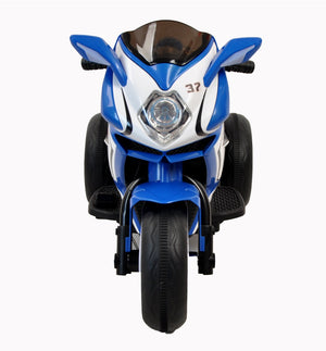 English Elm 6v Kids Ride on Motorcycle with Led Wheel Lights Mp3 Player and Easy Start for Toddlers W1760110306