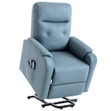 English Elm Massage Recliner Chair Electric Power Lift Chairs With Side Pocket, Adjustable Massage and Heating Function For Adults and Seniors, Squirrel Grey