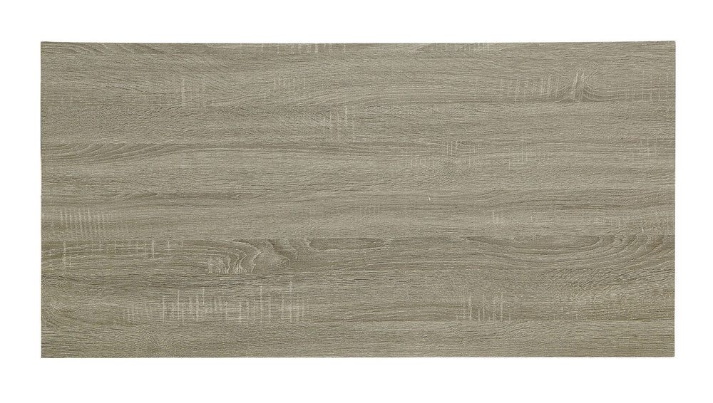 English Elm 5 Pc Two-Tone Counter Height Dining Set with Curved Wooden Stools Rustic Natural Finish, Sturdy B011115505