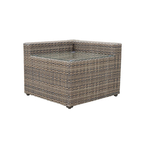 English Elm Steve Silver - Weather-Resistant Gray Sectional Sofa: Fade & Stain-Resistant Polyester, Removable Cushions, Cozy 41.3" B081S00007