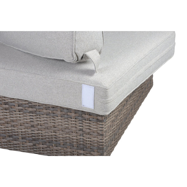 English Elm Steve Silver - Weather-Resistant Gray Sectional Sofa: Fade & Stain-Resistant Polyester, Removable Cushions, Cozy 41.3" B081S00007