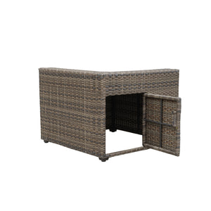 English Elm Steve Silver - Weather-Resistant Gray Sectional Sofa: Fade & Stain-Resistant Polyester, Removable Cushions, Cozy 41.3" B081S00007