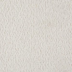 English Elm Boucle Sleek Waterfall Bench 42" Cream Bouclé Upholstered Seat Solid Wood Frame 400lb Capacity B035118521