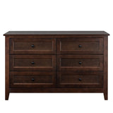 Hearth and Haven Solid Wood Spray-Painted Drawer Dresser Bar, Buffet Tableware Cabinet Lockers Buffet Server Console Table Lockers, Retro Round Handle, Applicable To The Dining Room, Living Room, Kitchen Corridor, Auburn W679103294 W679103294