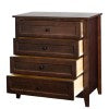 Hearth and Haven Solid Wood Spray-Painted Drawer Dresser Bar, Buffet Tableware Cabinet Lockers Buffet Server Console Table Lockers, Retro Round Handle, Applicable To The Dining Room, Living Room, Kitchen Corridor, Auburn W679103292 W679103292