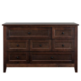 Hearth and Haven Solid Wood Spray-Painted Drawer Dresser Bar, Buffet Tableware Cabinet Lockers Buffet Server Console Table Lockers, Retro Round Handle, Applicable To The Dining Room, Living Room, Kitchen Corridor, Auburn W679S00036 W679S00036