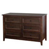 Hearth and Haven Solid Wood Spray-Painted Drawer Dresser Bar, Buffet Tableware Cabinet Lockers Buffet Server Console Table Lockers, Retro Round Handle, Applicable To The Dining Room, Living Room, Kitchen Corridor, Auburn W679103294 W679103294