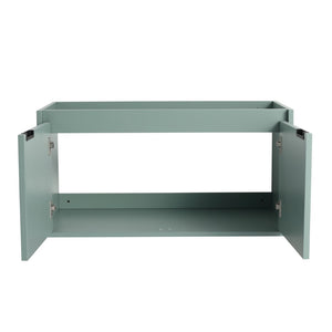 English Elm Soft Close Handleless 36 Inch Bathroom Vanity Cabinet for Compact Modern Spaces W999118678