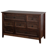 Hearth and Haven Solid Wood Spray-Painted Drawer Dresser Bar, Buffet Tableware Cabinet Lockers Buffet Server Console Table Lockers, Retro Round Handle, Applicable To The Dining Room, Living Room, Kitchen Corridor, Auburn W679S00036 W679S00036