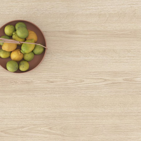 English Elm Bar 3-Piece Dining Set with Stools and Backrests, MDF & Metal Farmhouse Design, Space-Saving Pair White Oak W57868876