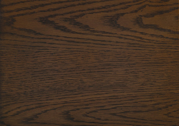 English Elm Traditional Marquette Two-Tone Nightstand with 2 Drawers, Gray-Brown Oak Veneer, Antique Bronze Knobs B011118993