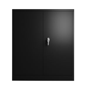 English Elm Veripco Heavy Duty Steel Storage Cabinet Locking Shelves for Office or Garage W1505118978