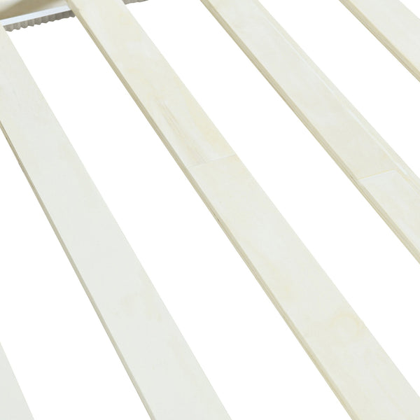 English Elm Twin Corduroy Daybed with Two Storage Drawers, Solid Pine Legs, Wood Slat Support, Durable Design Beige SF000007AAA