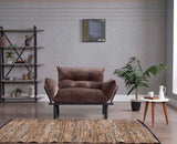 English Elm Sona Futon Love Seat