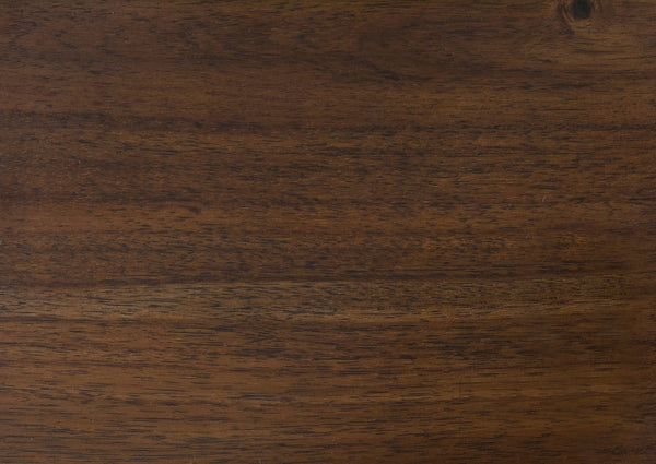 English Elm Transitional Prineville 7pc Cherry Dining Set with Acacia Veneer, Beige Upholstered Side Chairs, Classic Appeal B011119345