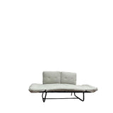 English Elm Violette Metal Frame Futon Love Seat