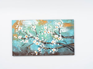 English Elm Wandela Vibrant Lime Green Canvas Paintings 47'' X 27'' - Elevate Your Space With Artful Elegance B029119792-GIGA